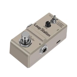 Rowin LN-332S Loop Station 48K Looper Pedal Unlimited Overdubs 10 Minutes of Looping, 1/2 Time, and Reverse Pedal True Bypass