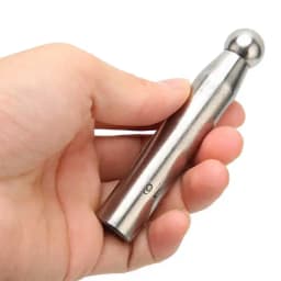 1Pcs Jewelry Making Dapping Punch Professional Precise Alloy Steel Doming Block Punch Metal Forming Tool Jewelry Goldmith Tools