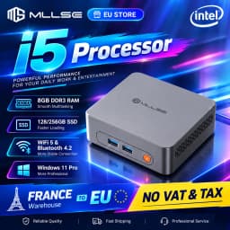 MLLSE M3 Pro Mini Pc Intel Core I5-4310U Processor 8GB DDR3 RAM 128GB M.2 SSD Wi-Fi 5 BT 4.2 Windows 11Pro Mini Desktop Computer