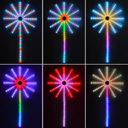 Christmas Decoration Light RGBIC LED String Light USB LED Garland Lamp Outdoor Garden Room Camping Wedding Decor Fairy Lights