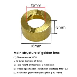 Tyvok 20W Laser Protective Lenses Laser Head Replacement Lenses 2/3/5Pcs Laser Head Module Accessories Lenses