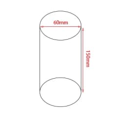 Clear Acrylic Column Sheet Stamping Block for Jewelry Packaging & Display Cosmetics Stand Photography Props Rings Holder Riser
