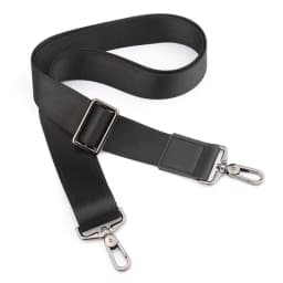 3.8cm Width Black Nylon Shoulder Bag Strap Adjustable Replacement Detachable Belt for Women Messenger Bag Handle Handbag Belt