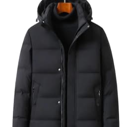 Men's Down Coats And Parkas Warm Winter Down Jacket Hooded High Quality Puffer Jacket Man Snow Peak Windproof Luxury Padding
