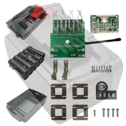 LB2X4020 Li-ion Battery Plastic Case BMS PCBA Charge Protection Circuit Board Box Shell For Black Decker 20V 18V LBX2040 Housing