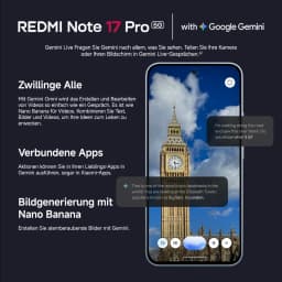 Xiaomi Redmi Note 17 Pro 5g Global Version 6.83" 120Hz Amoled Display 8340 Mah Snapdragon 6S Gen 4 67W Hypercharge 50Mp Ois Camera Ip68 Waterproof 5g Smartphone Dual Sim