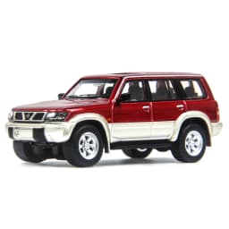 1:64 Scale Nissan Patrol 1998 Y61 Car Model 1:64 Metal Diecast Miniature Ariya X-trail Q50S Q70L QX70S QX60 QX80 Vehicle Toys
