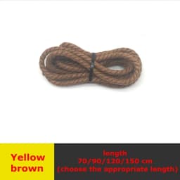 1 Pair Round Shoe Laces Leather Waxed Shoelaces Outdoor Leisure Boots Shoelace Adult Unisex Shoe Lace 60/90/120/150CM