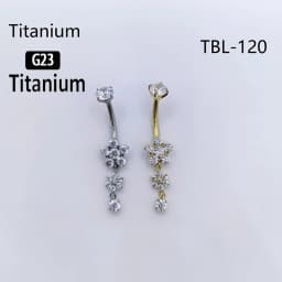 1PCS Belly Piercing Button Rings G23 Titanium ASTM F136 14g Internally Threaded Navel Ring Earrings Button Piercing Body Jewelry