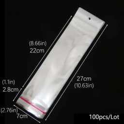 OPP self sealing transparent plastic bag, cellophane, self-adhesive packaging, jewelry, candy, cookies, gift packaging bag