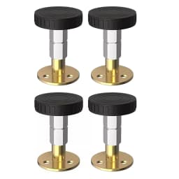 4pcs Adjustable Furniture Legs Threaded Bed Frame Anti-Shake Headboard Stoppers Fixer Punch-Free Furniture Fixed Accessories