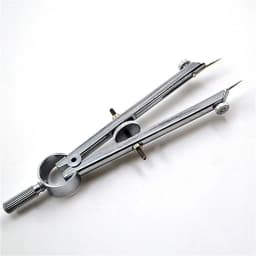 PHYHOO Professional Divider Spring Calipers Compass Protractor Jewelry Tool for Solid and Plane Precis
