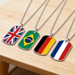 Print Photo Necklace Personalized Custom Gift For Men Woman Couple Family Father Chain Stainless Steel Memorial Souvenir Jewelry