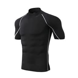 Compression T Shirt Men Quick Dry Short Sleeve Casual Summer T-Shirt Fitness Training Running Shirt Tight Tops Tee Men Rashgard