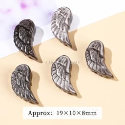 1 Pc Natural Stone Gold Silver Obsidian Carved Bead Cat Paw Pixiu Animals Cute Bead With Hole For Jewelry Making Diy Necklace