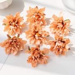 20PC Artificial Flowers Silk Gerbera Stamen New Year's Eve Decorations Home Wedding Garden Rose Arch Christmas Garland Brooch