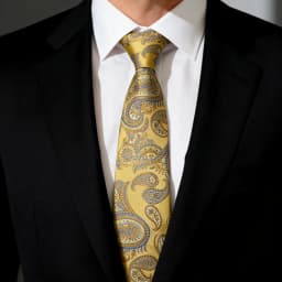10cm Oversized Neck Ties For Men British Style Casual Brown Floral Yellow Silk Necktie Meeting Groom Young Boys Tie Suit Cravat