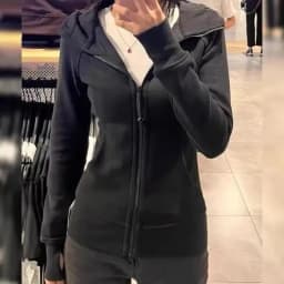 Korean Spring New Slim Solid Color Hooded Jacket 2026 Womens Hooded Zipper Slim Y2k Jacket Casual Fashion Street Sweatshirt Top