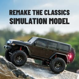 JJRC 1:18 Simulation Wrangler Climbing Vehicle C8801 Pro 2.4G Adjustable Speed 4WD Off Road Model Vehicle Toy For Kids Motor 370