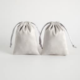 50Pcs Jewelry Flannel Drawstring Bag Velvet Suede Gift Packaging Pouch Ring Earring Bracelet Keychain Storage Pouch Candy Pocket