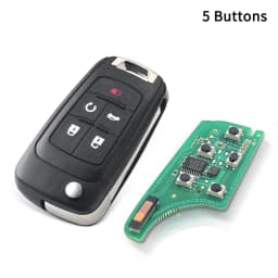 KEYYOU 1PCS 315/433Mhz ID46 PCF7941 Car Remote Key for Chevrolet Cruze Aveo Epica Lova Camaro Impala Trax Orlando 2/3/4 BTN