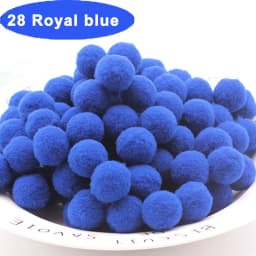 30-300Pcs Soft Pom Poms Fluffy Balls Pompon Mixed 40Colors Pompom Fur Ball for Kids DIY Craft Wedding Decor 8/10/15/20/25/30mm