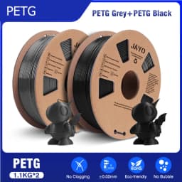 JAYO PETG PLA MATTE PLUS SILK Marble Wood 3D Printer Filament 2Roll 1.75mm Filament Environmental Material For 3D Pen & Printers