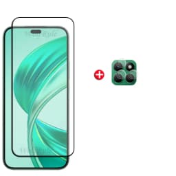 6-in-1 Full Cover Glass For Huawei Honor X8b Honor X8b Tempered Glass Full Glue 9H Screen Protector Honor X8b Lens Glass