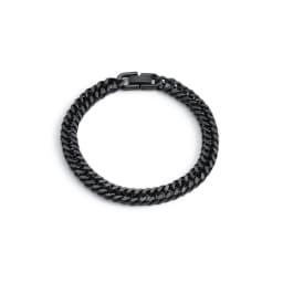 Stainless Steel Braided Double Row Front and Rear Fish Scale Alloy Magnetic Buckle Bracelet with Keel Jewelry New Model
