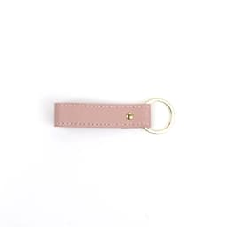 Custom Name Solid Color Safayano Pattern PU Leather Family Key Chain Christmas Birthday Gift Car Key Chain