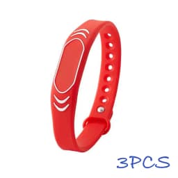 3/5PCS T5577 Rewritable Adjustable Wristband RFID Smart Chip Bracelet 125MHZ Clone ID Token Tag Waterproof Changeable Badge