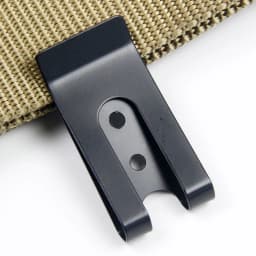 2PCS/ Metal Belt Clip Black Coated Holster Clamp Buckle Spring Hook For Bag Leather Kydex Sheath Pouch DIY