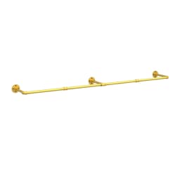 Industrial Pipe Metal Clothes Rail Wall Mounted Germent Rack Hanging Stand
