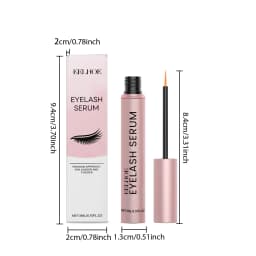 Premium Eyelash Serum and Brow Enhancer Multi-Peptide Lash Serum for Thicker Longer Fuller Lashes Eyebrows Prostaglandin-Free