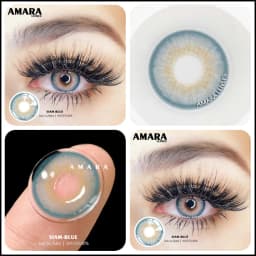 AMARA 1 Pair Color Contact Lenses for Eyes Natural Brown Lenses Beauty Fashion Monet lense Blue Lenses Green Eye Contact