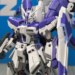 1/144 RG Hi-v Amro Mecha Model Kit Zhujiang Brand with 3 Special Masks Water Slide Decals Pre-Painted Parts Assembly Collectible