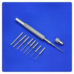 Watch Band Removal Tool Kit - Manual Spring Bar Punch Pin for Watch Strap Link Pin Repair & Replacement