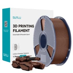 SUNLU 1KG PLA 3D Printer Filament 1.75mm Neatly Wound 3D Printing Filament Fit Most FDM 3D Printers, 1kg Spool (2.2lbs)