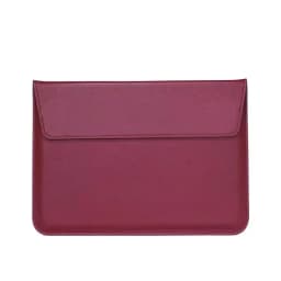Unisex Custom Letter Envelope Leather Laptop Sleeve for MacBook Air 13 Retina 13.3 14 15 Free Personalization Macbook Case Pouch