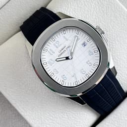 2024 LINBERT New Automatic Mechanical Watch PATEK Men's Watch White Rubber Waterproof Brand Luminous Stainless Steel Men's Watch