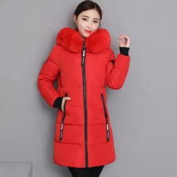 Winter Coat 2026 New Women's Thick Cotton Jacket Women Hooded Coat Medium Long Casual Student Jackets Female Warm Parka Overcoat