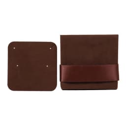 New Mini Jewelery Packaging Bags with Internal Card Necklace Ring Earrings Gift Storage Snap Button Envelope Organizer Pouch