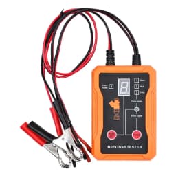 12V Upgraded Fuel Injector Tester & DIY Cleaning Tool, Test Two Injectors Simultaneously Power Drive Modefuel Injector Test