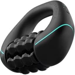Mini Rolling Percussive Massager Whole Body Fatigue Relief Deep Tissue and Muscle Recovery Rechargeable Powerful 3-Speed Spin