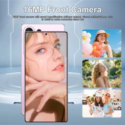 K-Touch Cell Phone For C26 Ultra Smartphone Android 5G 7.3 Inch HD Full Display Mobile Phones 22GB RAM 2TB ROM 7800mAh Battery 48MP Camera Face Recognition Dual SIM Unlocked Android 15 Smartphone 5G Cell Phone