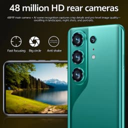 K-Touch Smartphone 5G C27 Ultra Mobile Phones Android Cell Phone Face Unlock 22GB+2TB Smartphone 7.3inch HD 5G Dual SIM 8000mAh Battery Mobile Phone