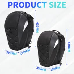 Waterproof Motorcycle Tail Bag High Capacity Multifunction Backpack Seat Bag Universal For YAMAHA KTM Dirt Pit Bike Ebike Parts