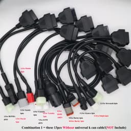 Motorcycle OBD2 Cable For Honda/Suzuki For YAMAHA For KYMCO For BMW For Ducadi For KTM Motorbike Diagnostics Connector Adapter