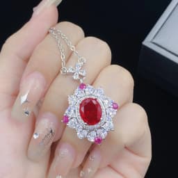 Big Bling Water Drop Pendant Real 925 Sterling Silver Long Chain Necklace for Women Fashion Jewelry Cute Statement Necklace