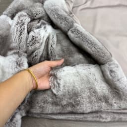Women Real Rex Rabbit Fur Coat Stand Collar Short Jacket Chinchilla‑Look Pattern Horizontal Stripe Winter Warm Female Coat